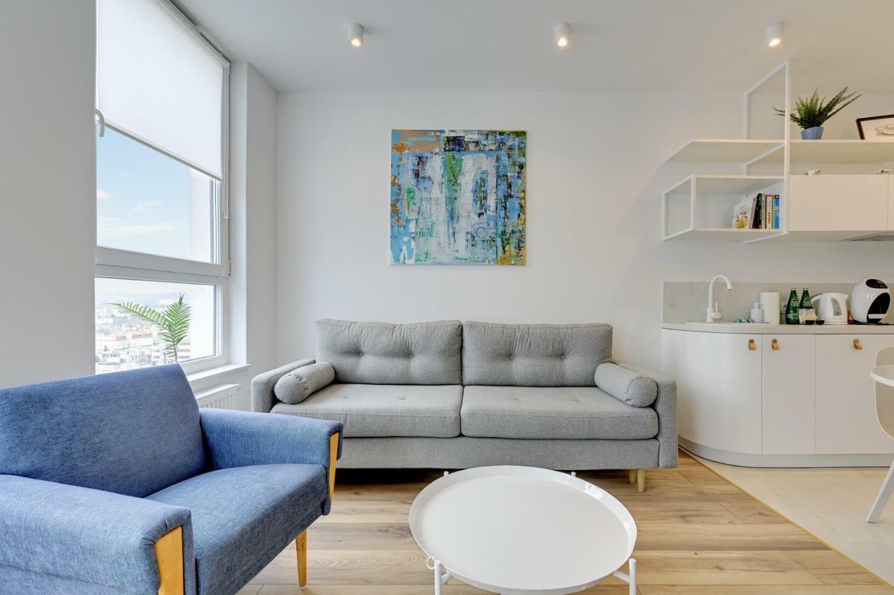 Platinium Top Floor City View Gdańsk Exteriör bild